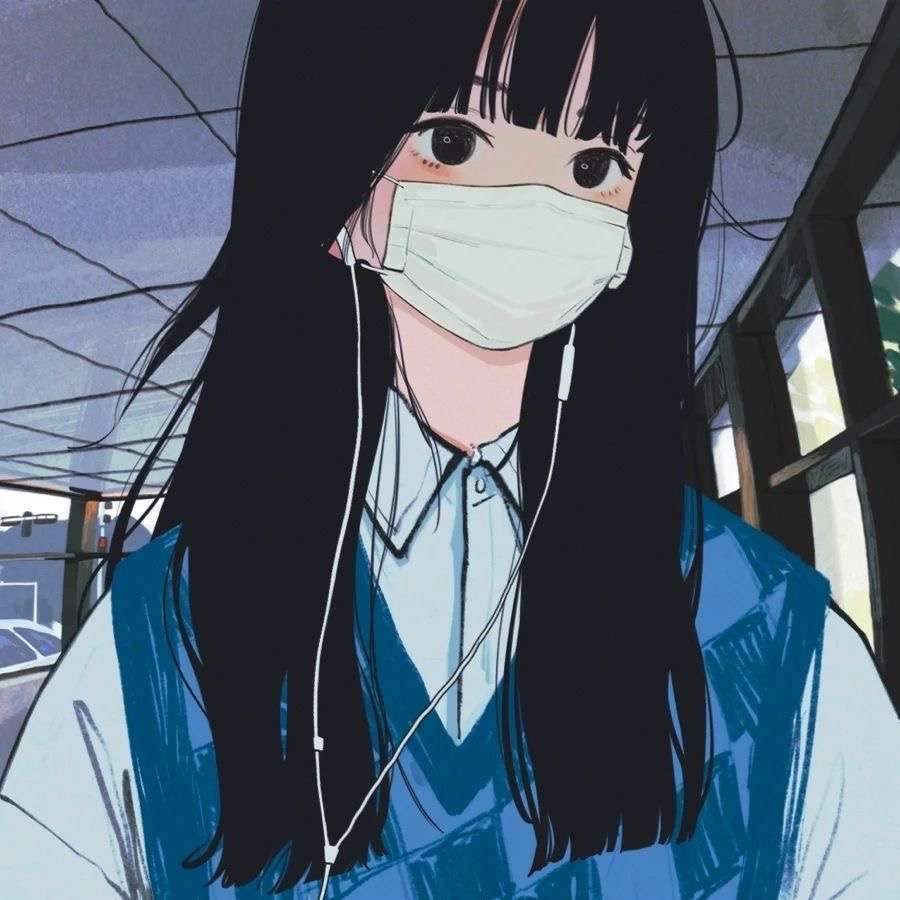 【动漫头像】雨好大  我听不清你说的话-微梦云小屋