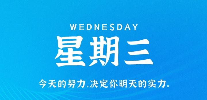 7月13日,星期三,在这里每天60秒读懂世界!-微梦云小屋