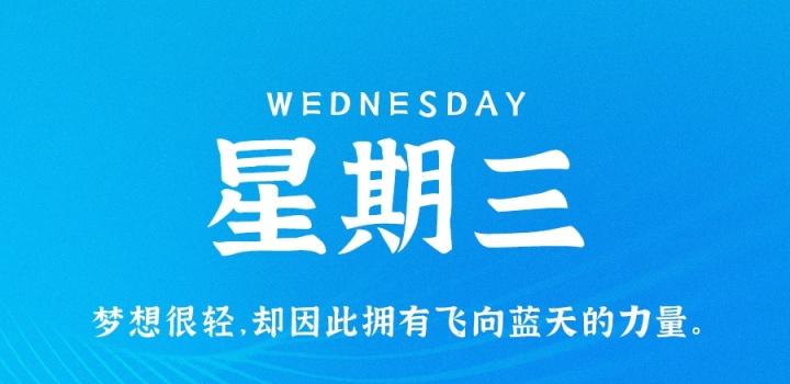 7月27日,星期三,在这里每天60秒读懂世界!-微梦云小屋
