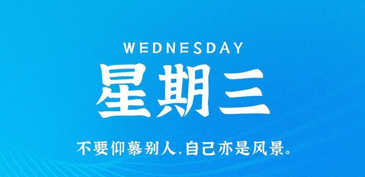 7月19日,星期三,在这里每天60秒读懂世界!-微梦云小屋